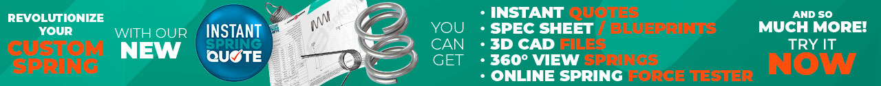 Instant Spring Quote Tool - Get your Quote of your Custom and Stock Spring