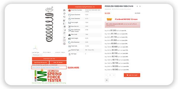 Compression Spring Product Page